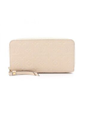 Louis Vuitton Round Wallet Zippy Monogram Empreinte Cles Leather